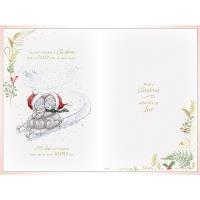Son & Daughter In Law Me to You Bear Handmade Christmas Card Extra Image 1 Preview